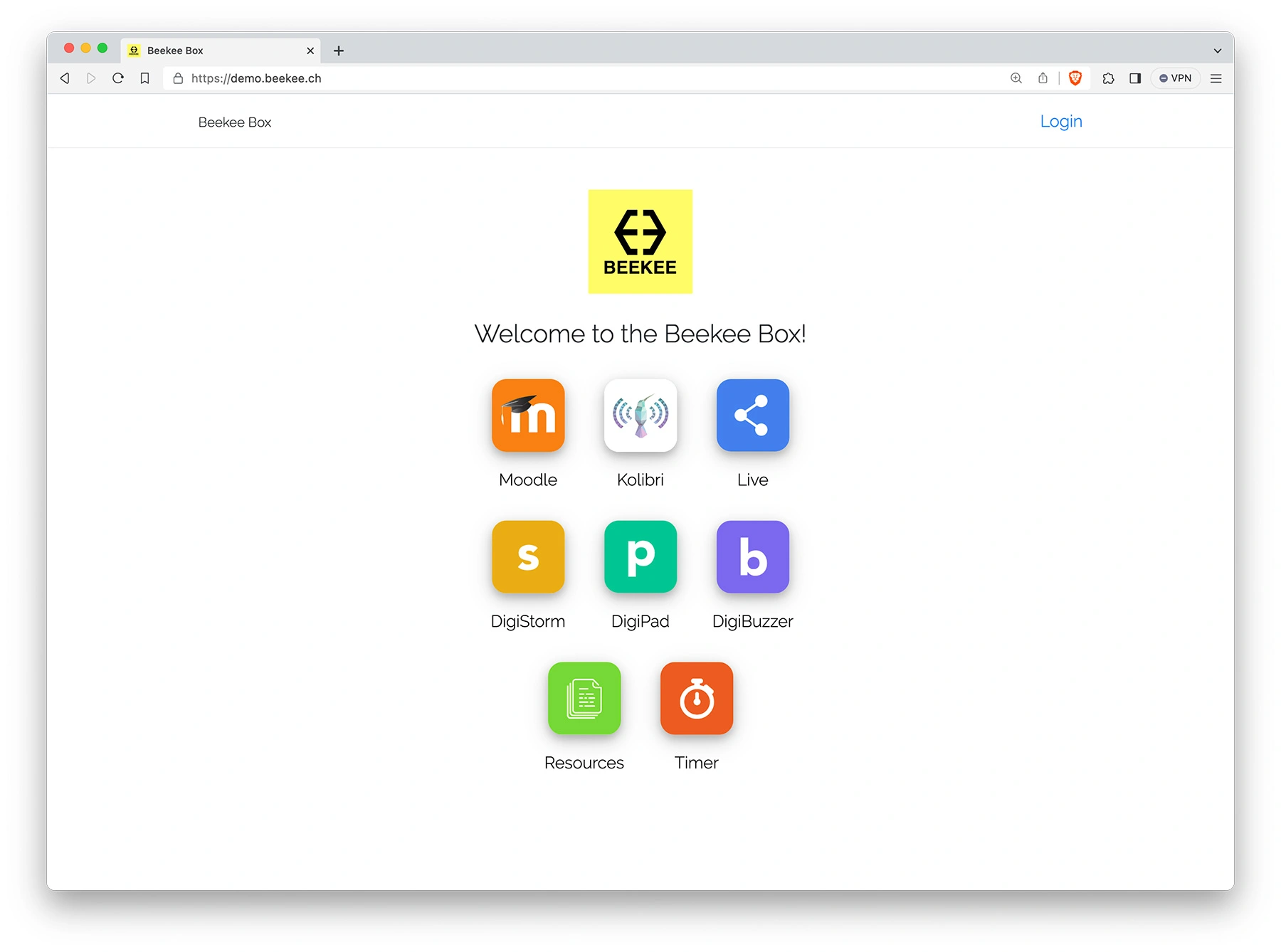 Generic screenshot for a custom app